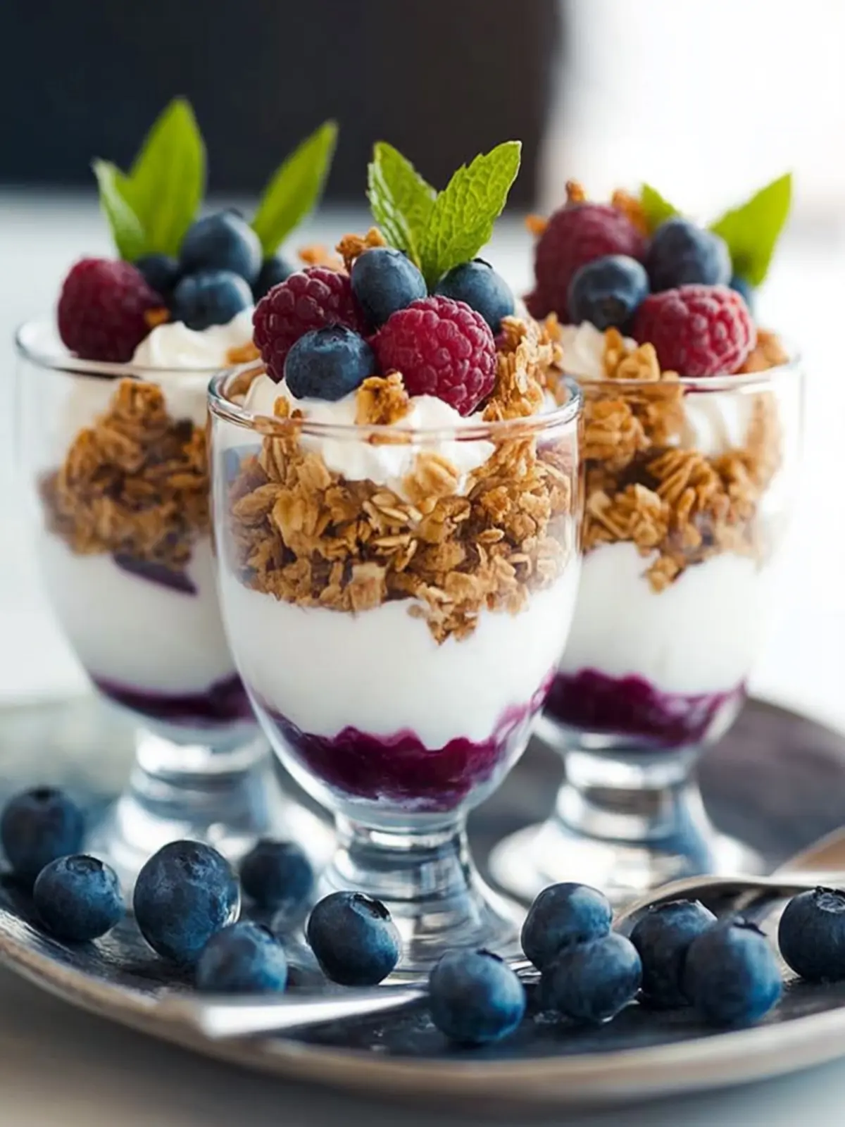 Yogurt Parfaits- Mother’s Day dessert ideas