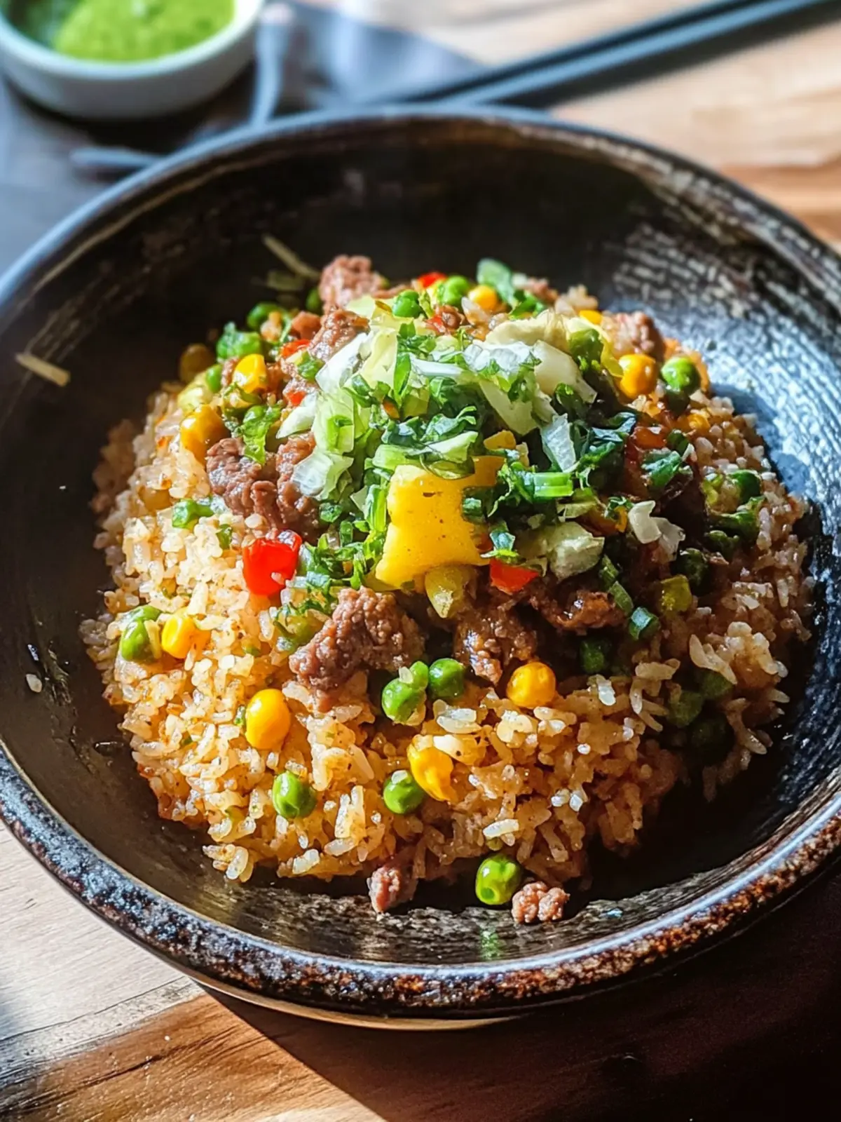Beef Pepper Rice (Pepper Lunch)