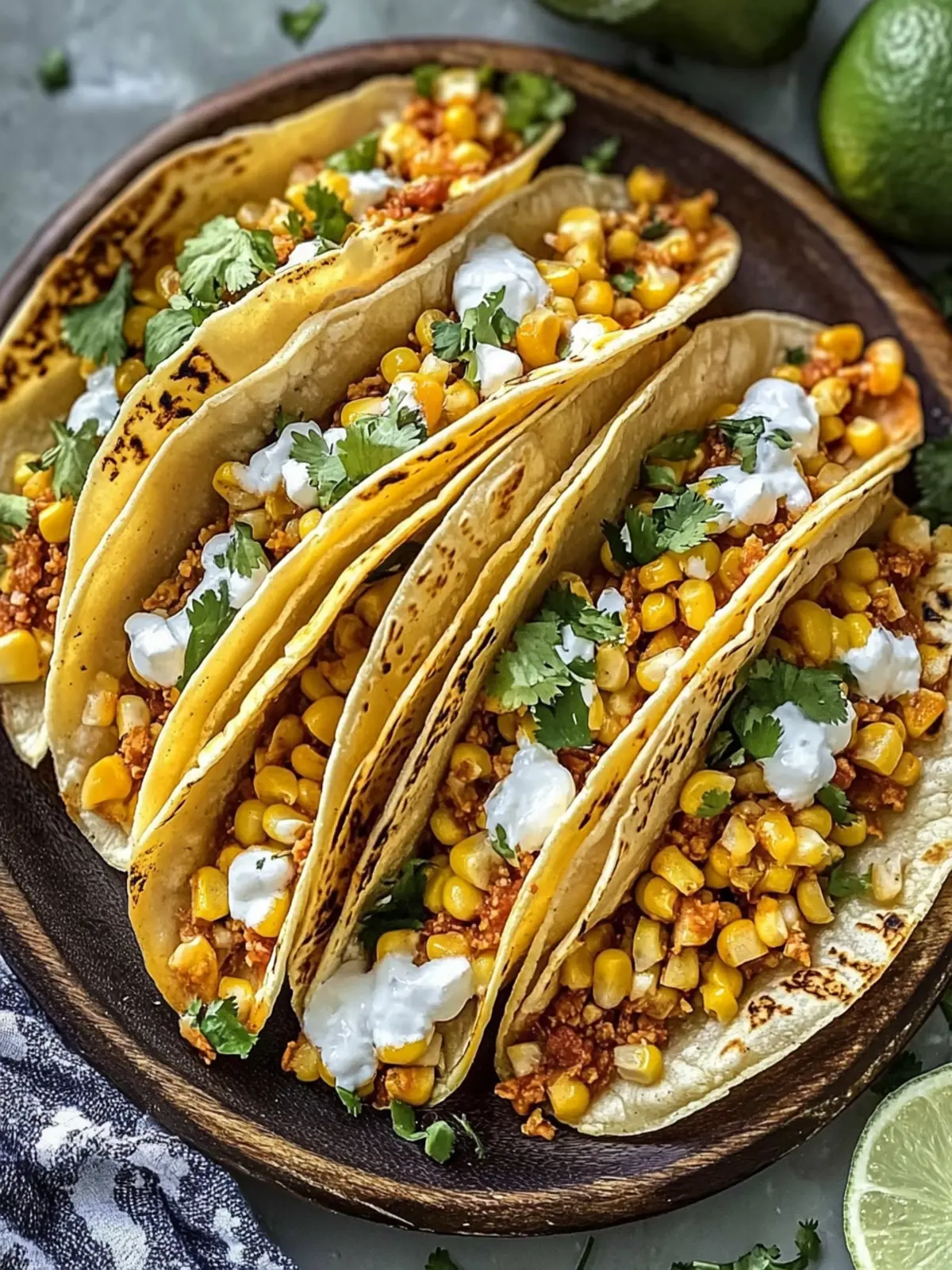 Delicious Street Corn Tacos with Creamy Zesty Twist 5 street corn tacos