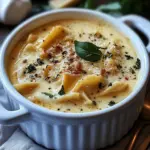 Creamy Alfredo Lasagna Soup
