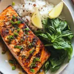 Miso Garlic Butter Salmon