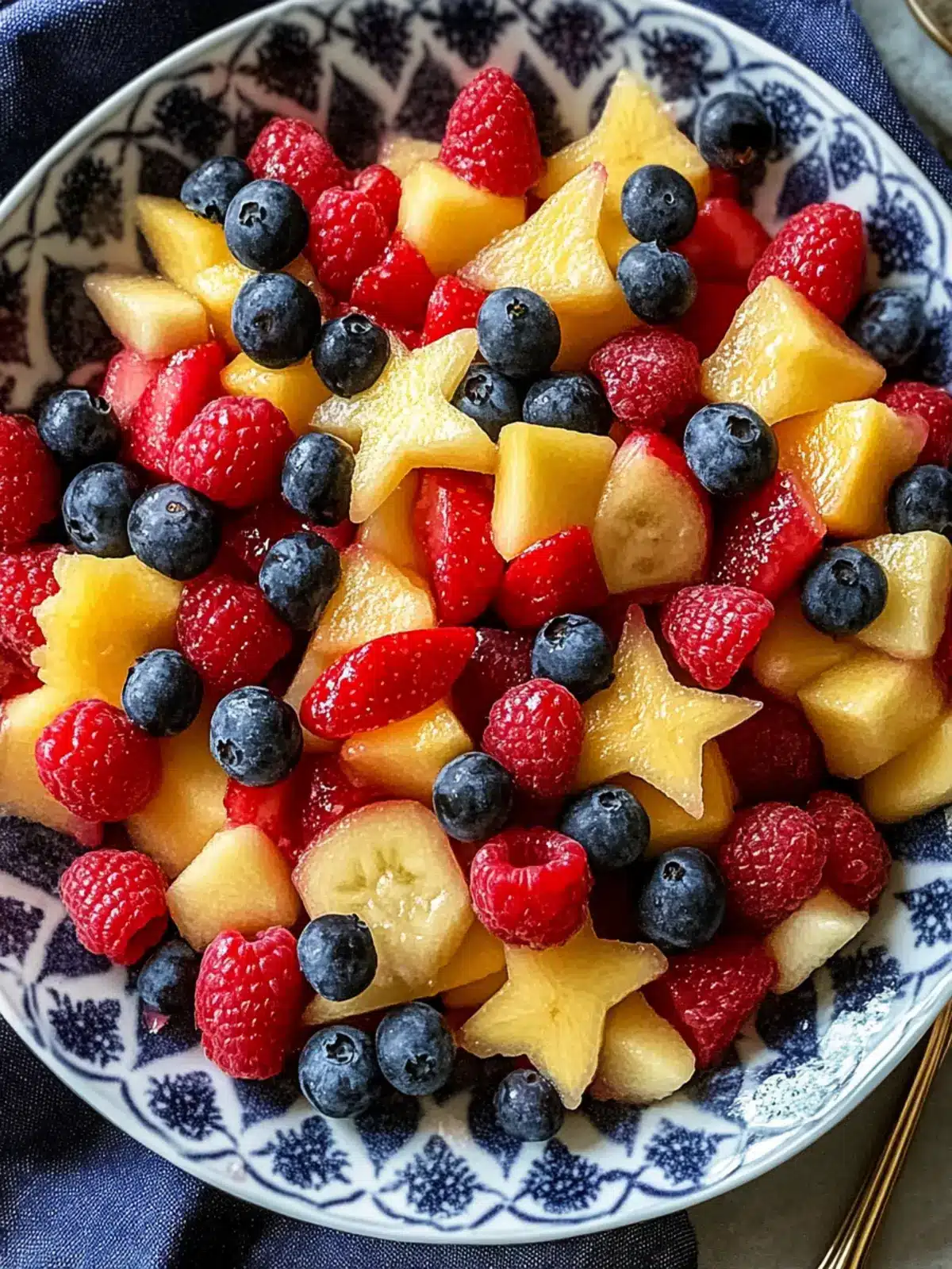 Star Spangled Fruit Salad