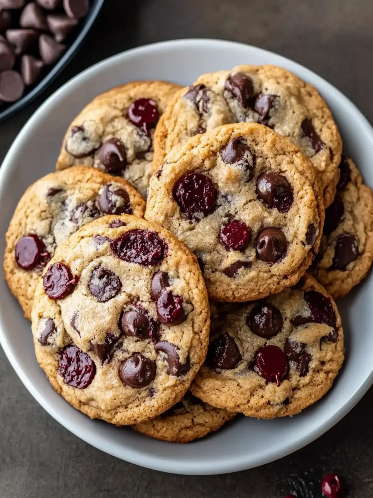 Black Forest Chocolate Chip Cookies: Chewy & Irresistibly Delightful 3 Black Forest Chocolate Chip Cookies