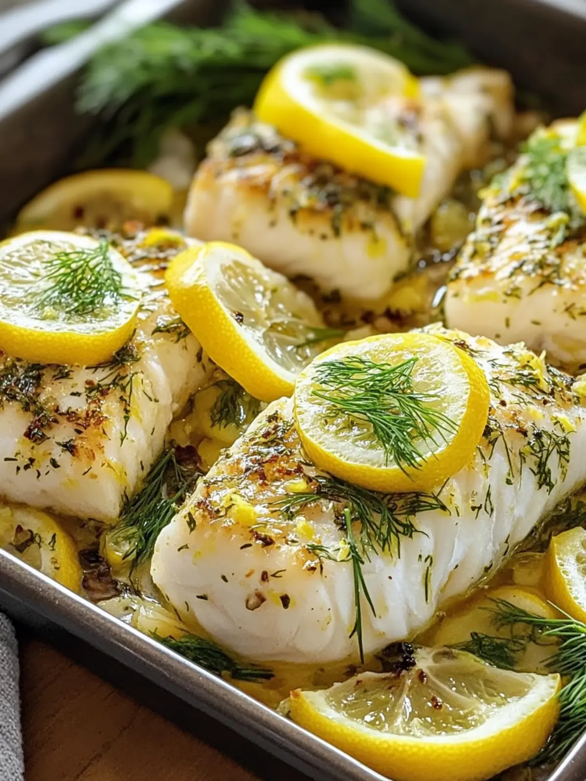 Lemon Dill Baked Cod: Elevate Dinner in Just 30 Minutes 5 Lemon Dill Baked Cod
