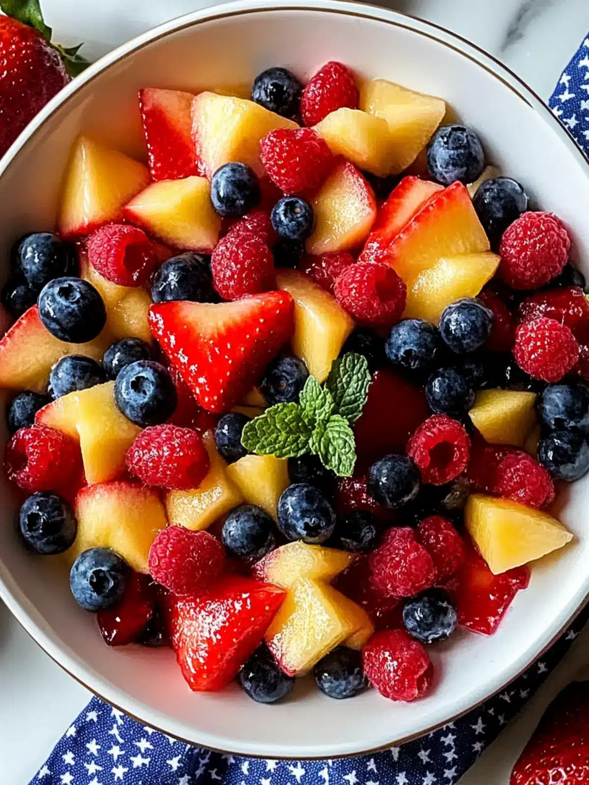 Star Spangled Fruit Salad