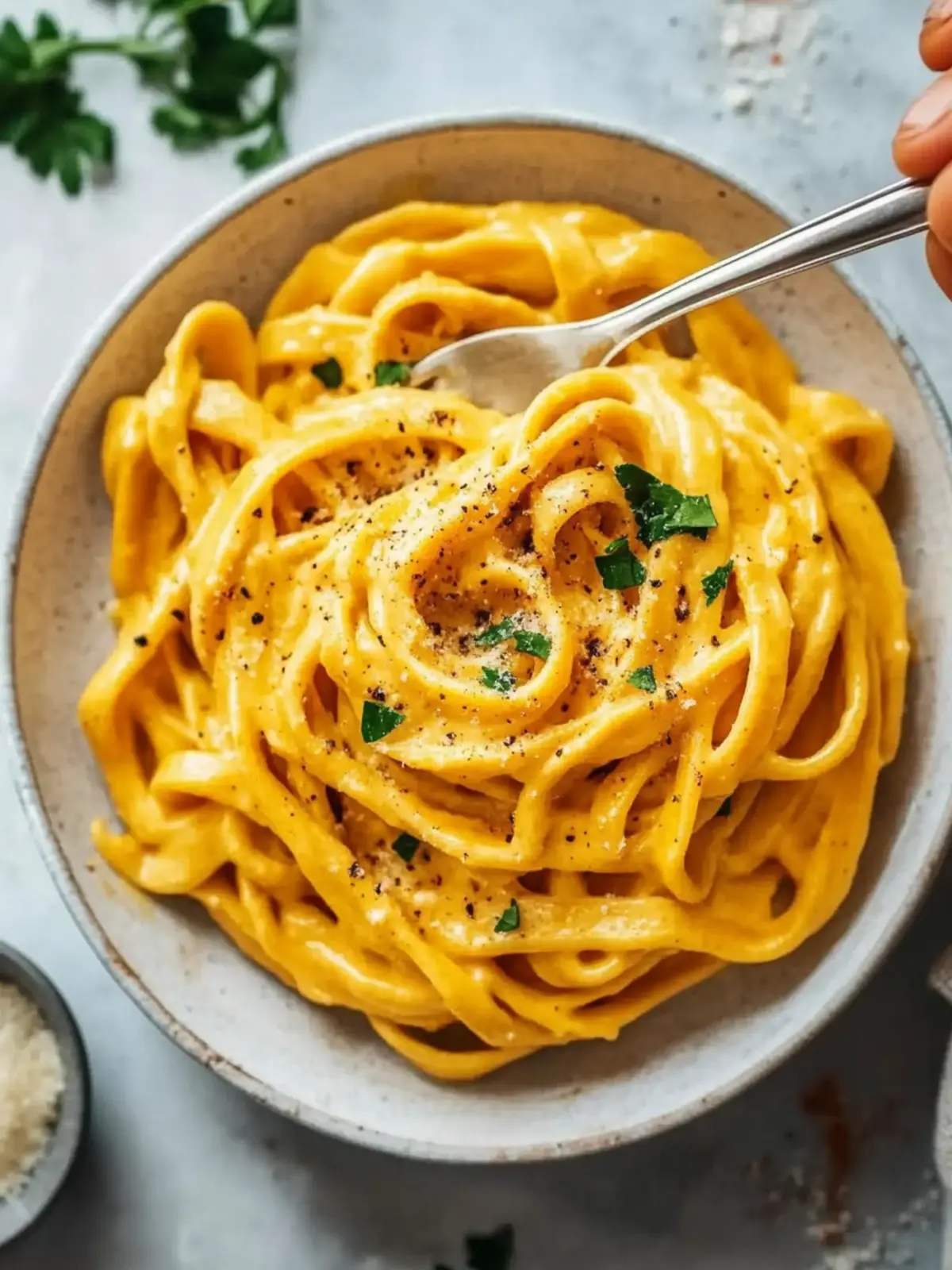 Vegan Pumpkin Alfredo Recipe
