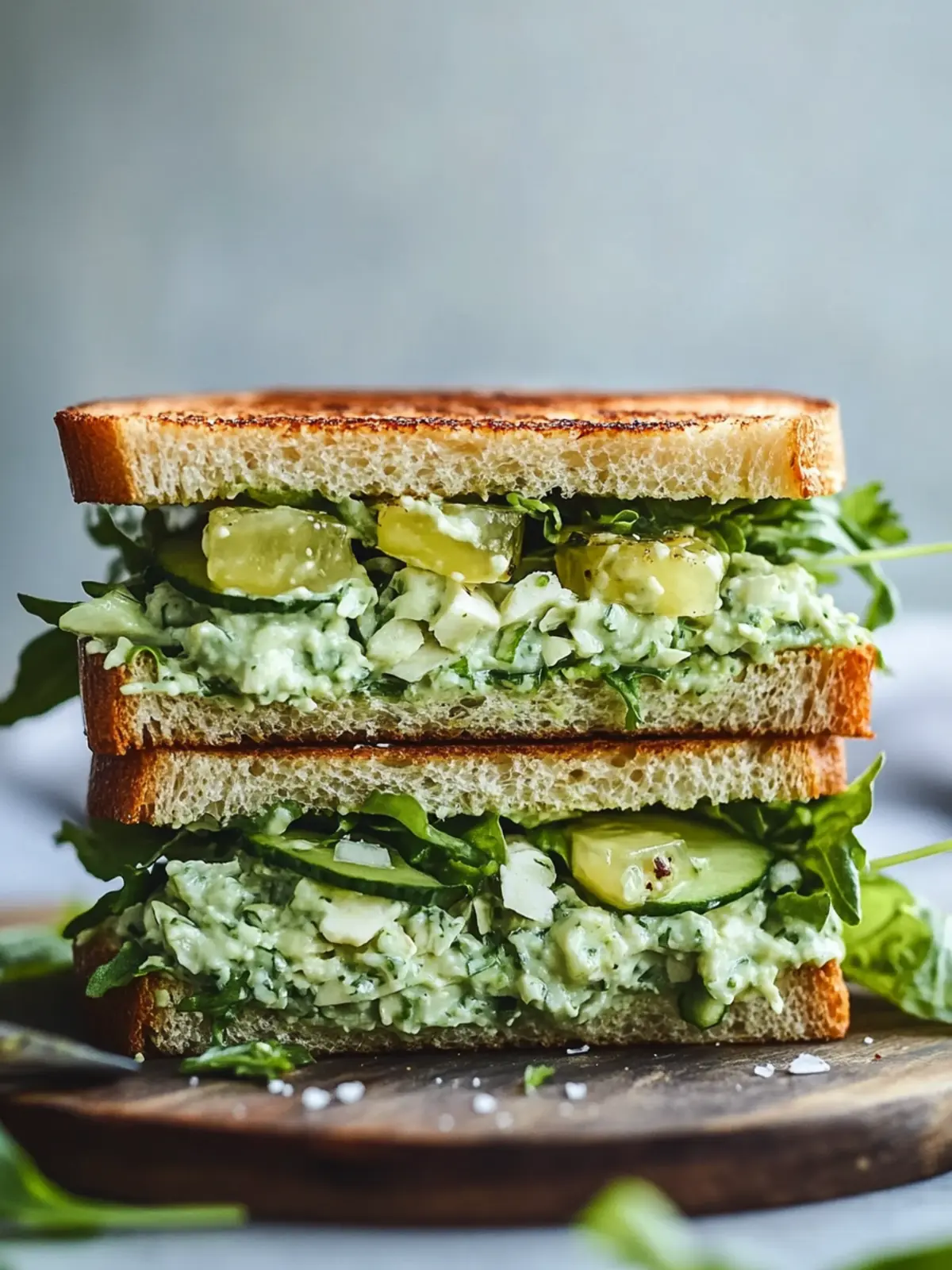 Green Goddess Salad Sandwich
