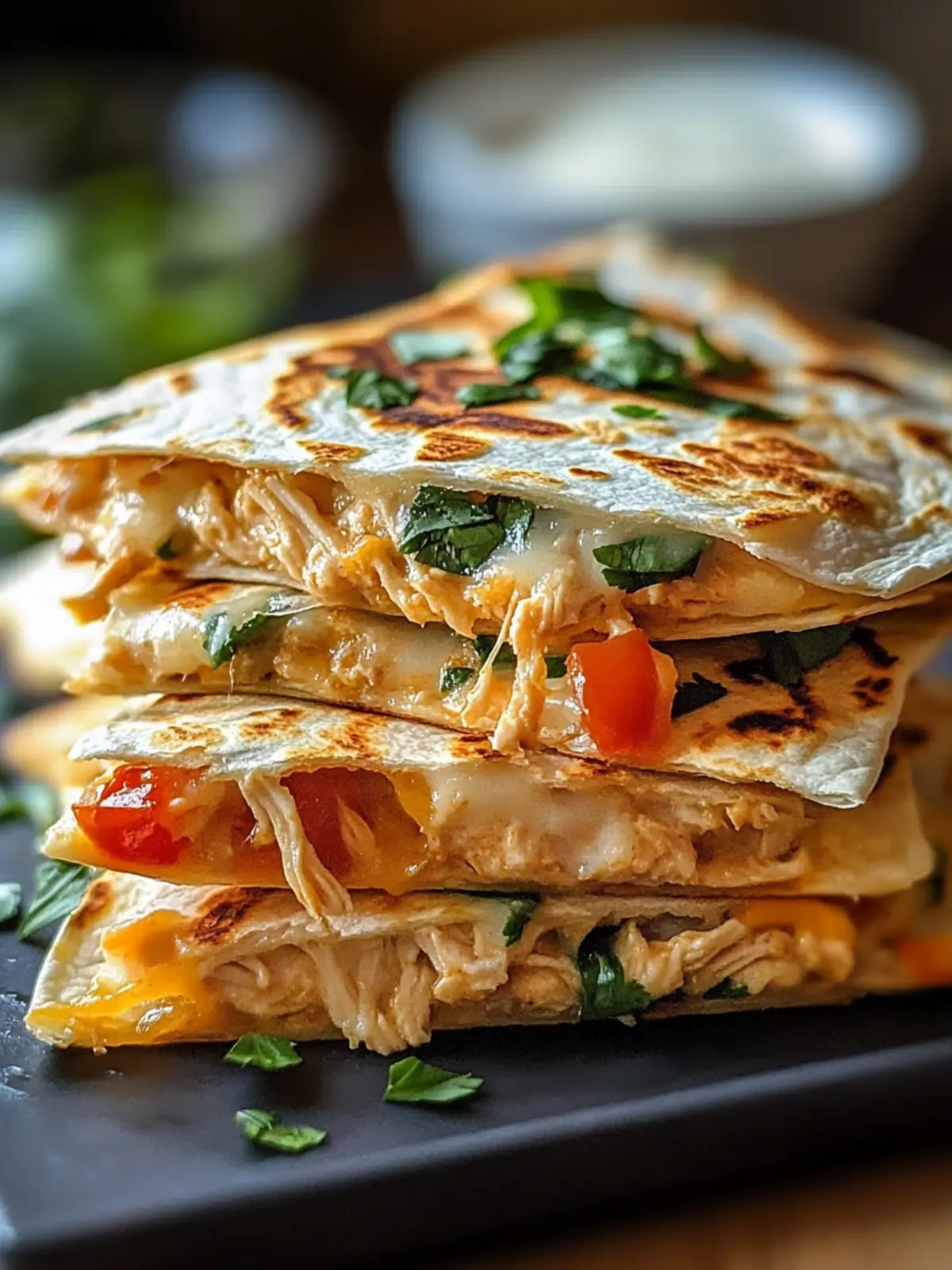 Easy High Protein Chicken Ranch Quesadilla: Quick, Delicious Meal