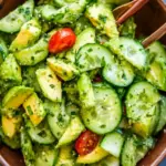 Delicious Avocado Cucumber Salad Recipe in 5 Minutes Flat 6 Avocado Cucumber Salad Recipe