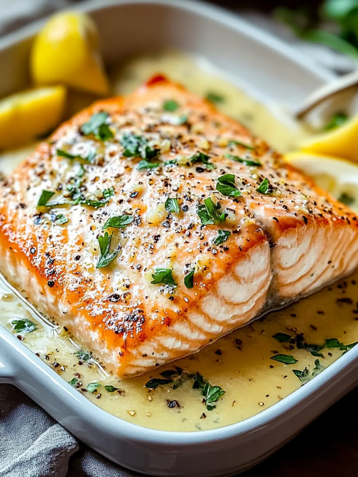 Baked Boursin Salmon in Under 30 Minutes