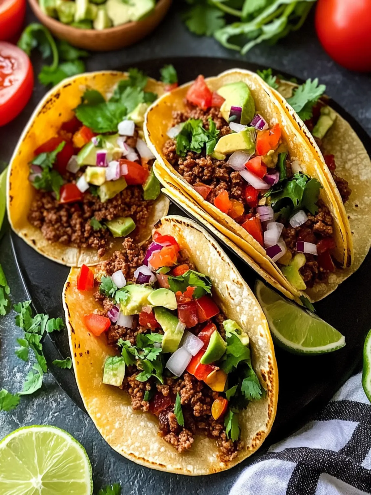 Ground Beef Tacos