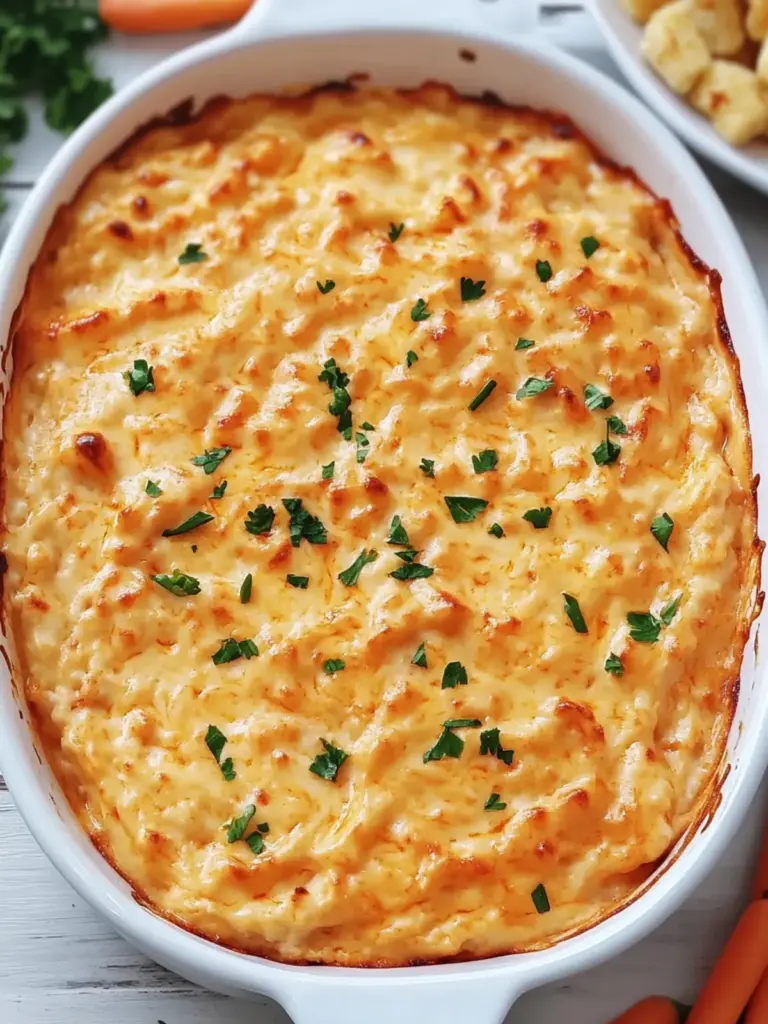 Vegetarian Cheesy White Bean Buffalo Dip Recipe