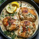 Creamy Garlic Chicken Pan