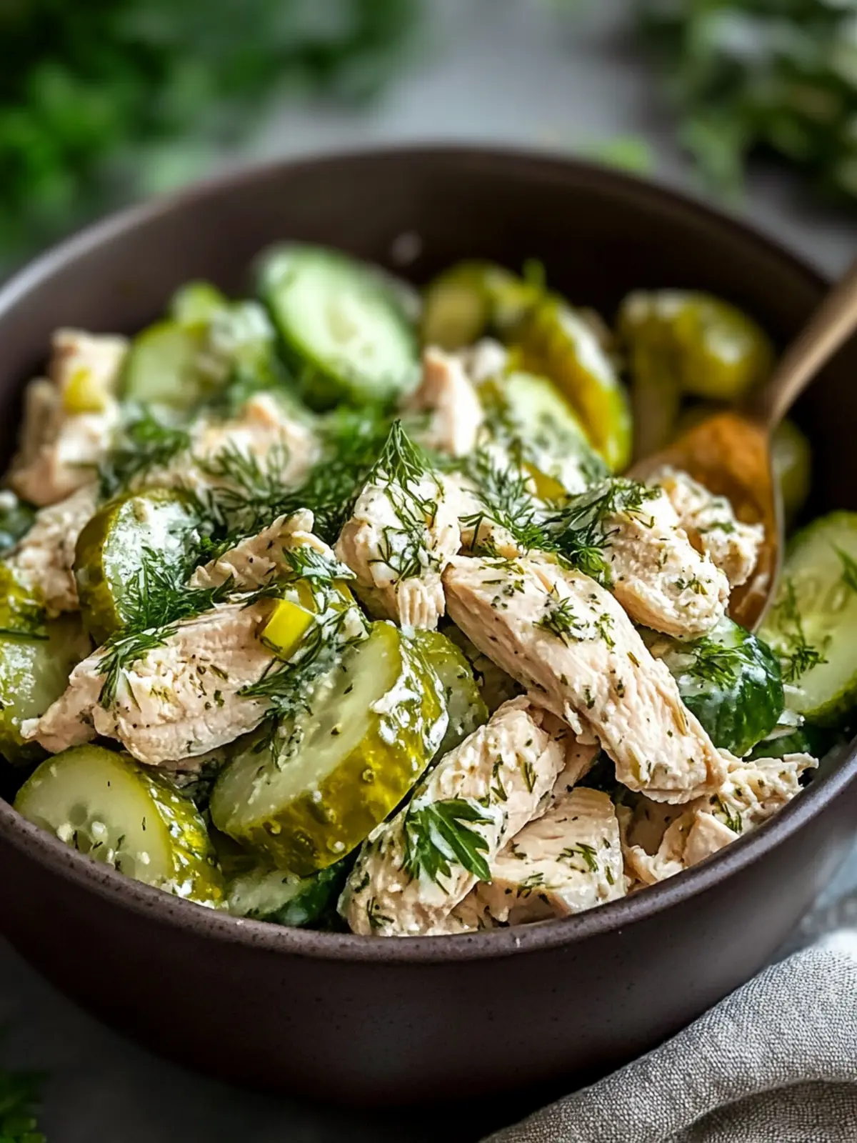 The Best Healthy Dill Pickle Chicken Salad for Quick Meals 3 The Best Healthy Dill Pickle Chicken Salad
