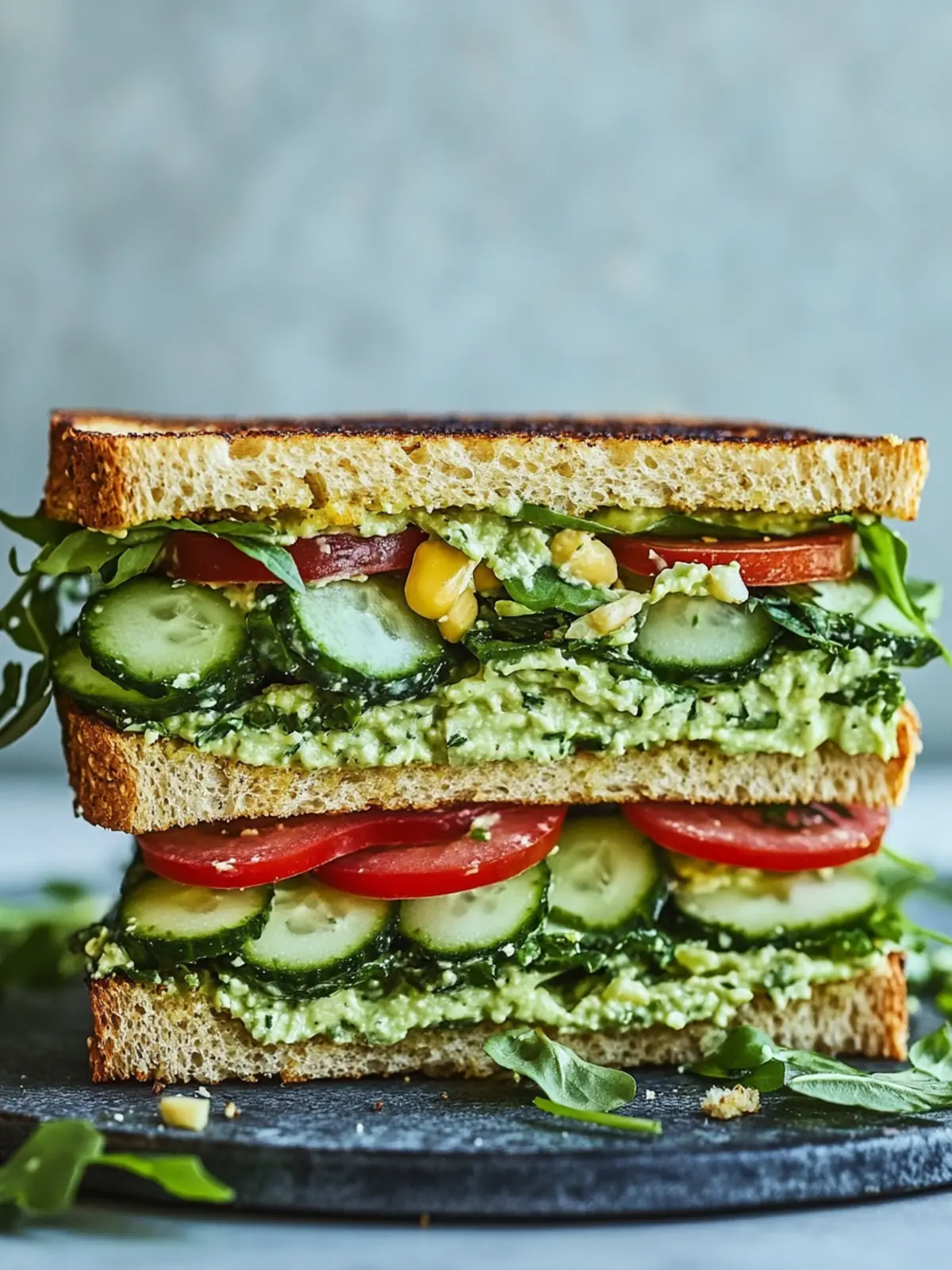 Green Goddess Salad Sandwich