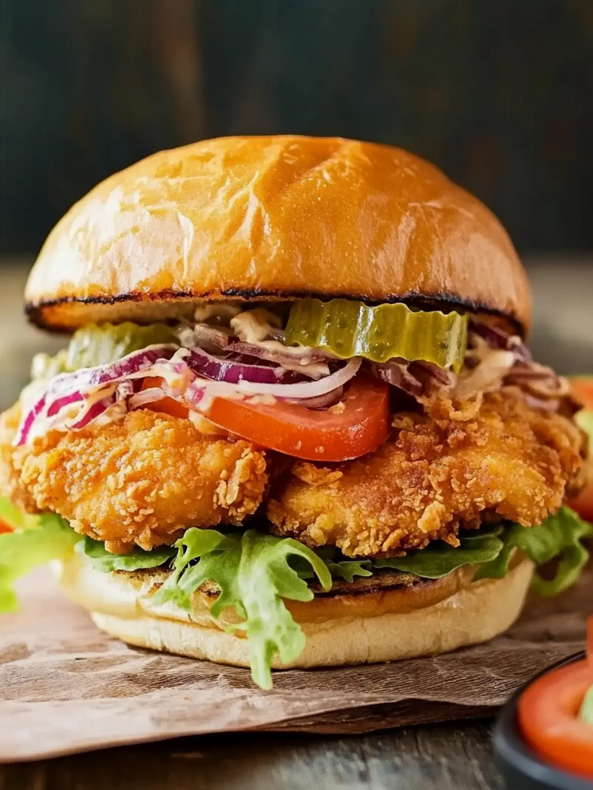 Air-Fried Chicken Sandwich