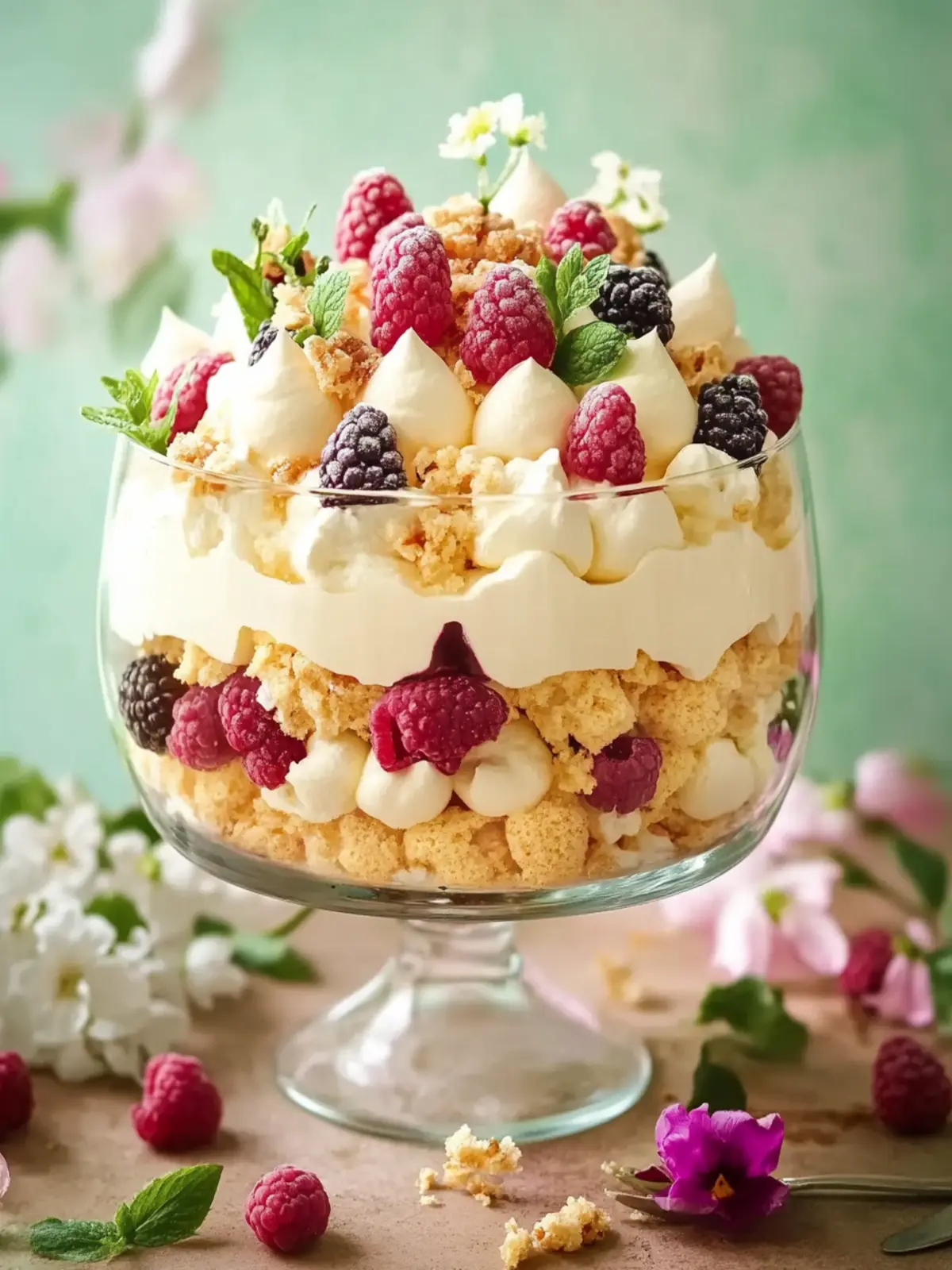 Colorful Trifle Delight: A Customizable Easter Treat 2 Trifle