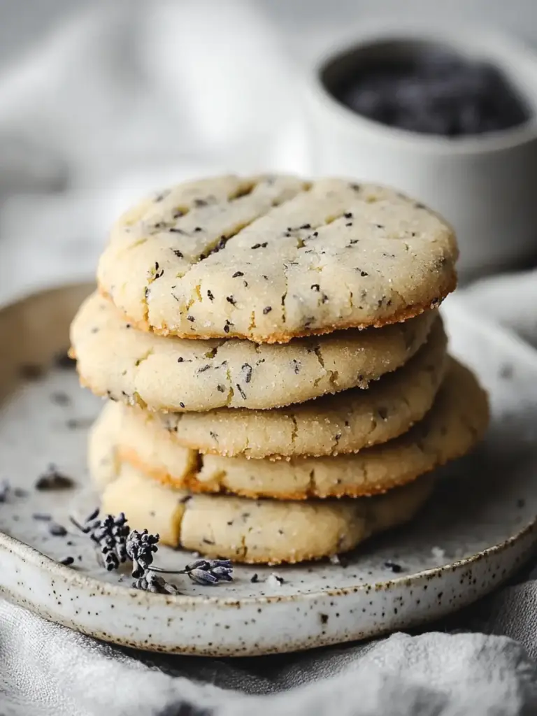 Vegan Earl Grey Sugar Cookies