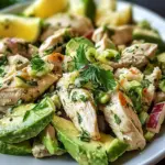 Avocado Herb Chicken Salad