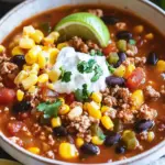 Hearty Taco Soup: 30-Minute Comfort in Every Spoonful 2 Taco Soup