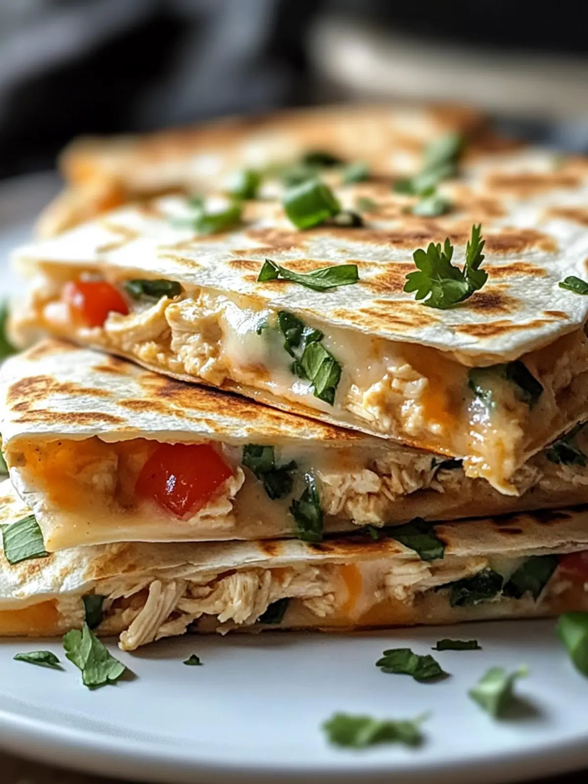 Easy High Protein Chicken Ranch Quesadilla: Quick, Delicious Meal