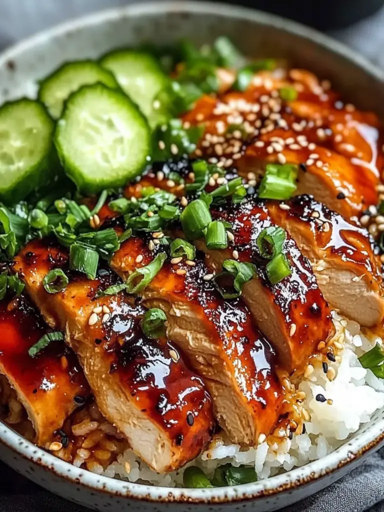 Best Teriyaki Chicken Rice Bowl