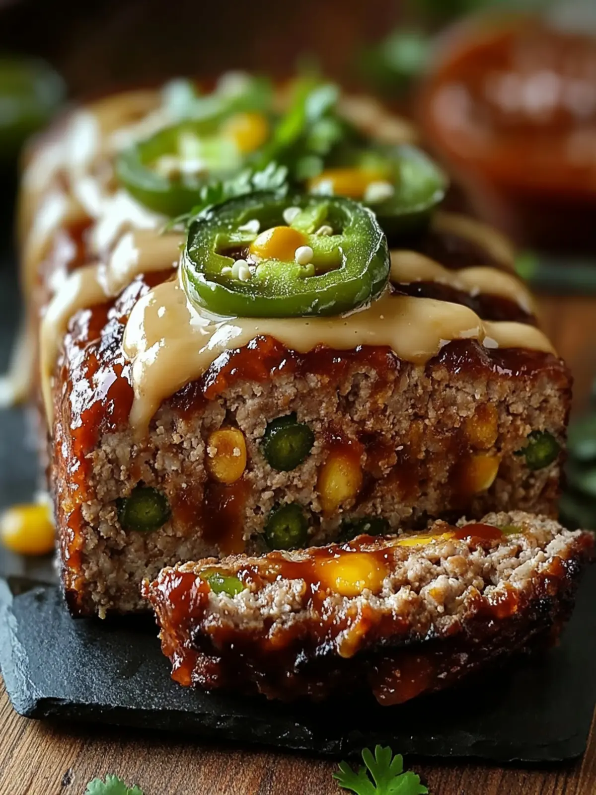 Smoky Jalapeño Popper Meatloaf Recipe