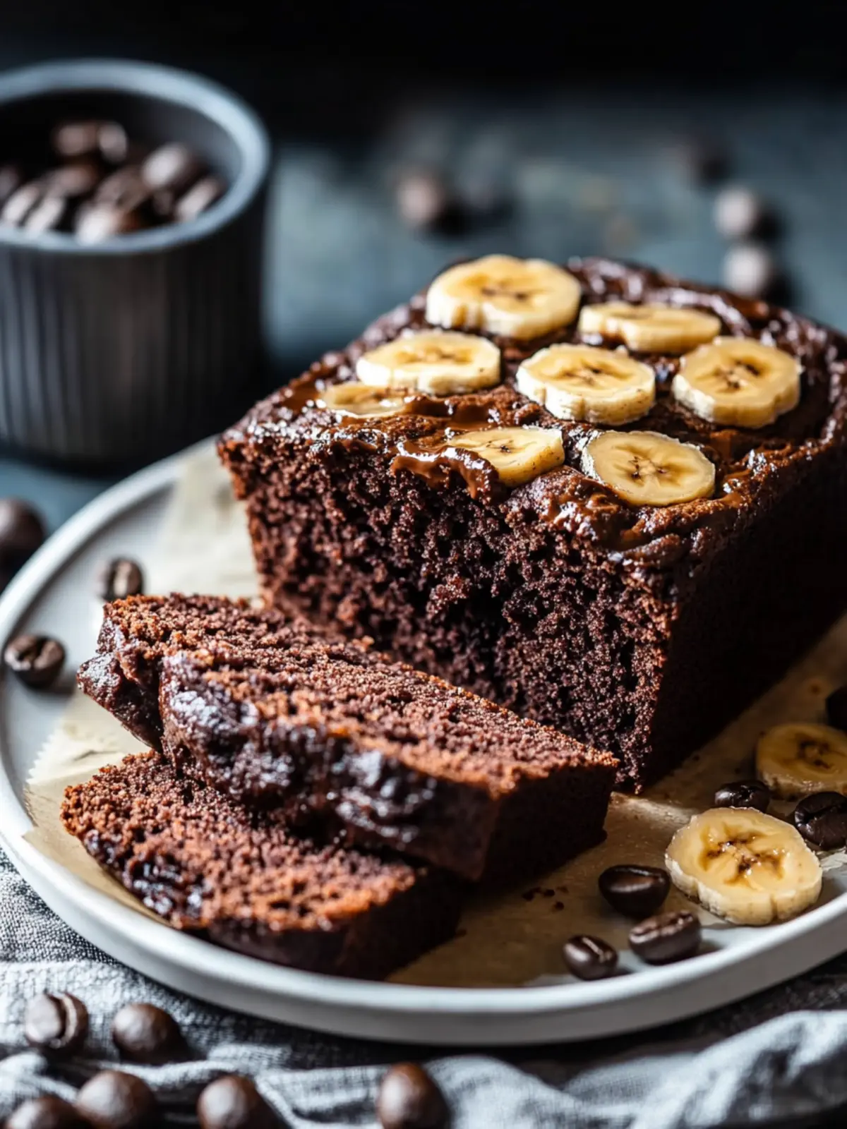 Chocolate Espresso Banana Bread