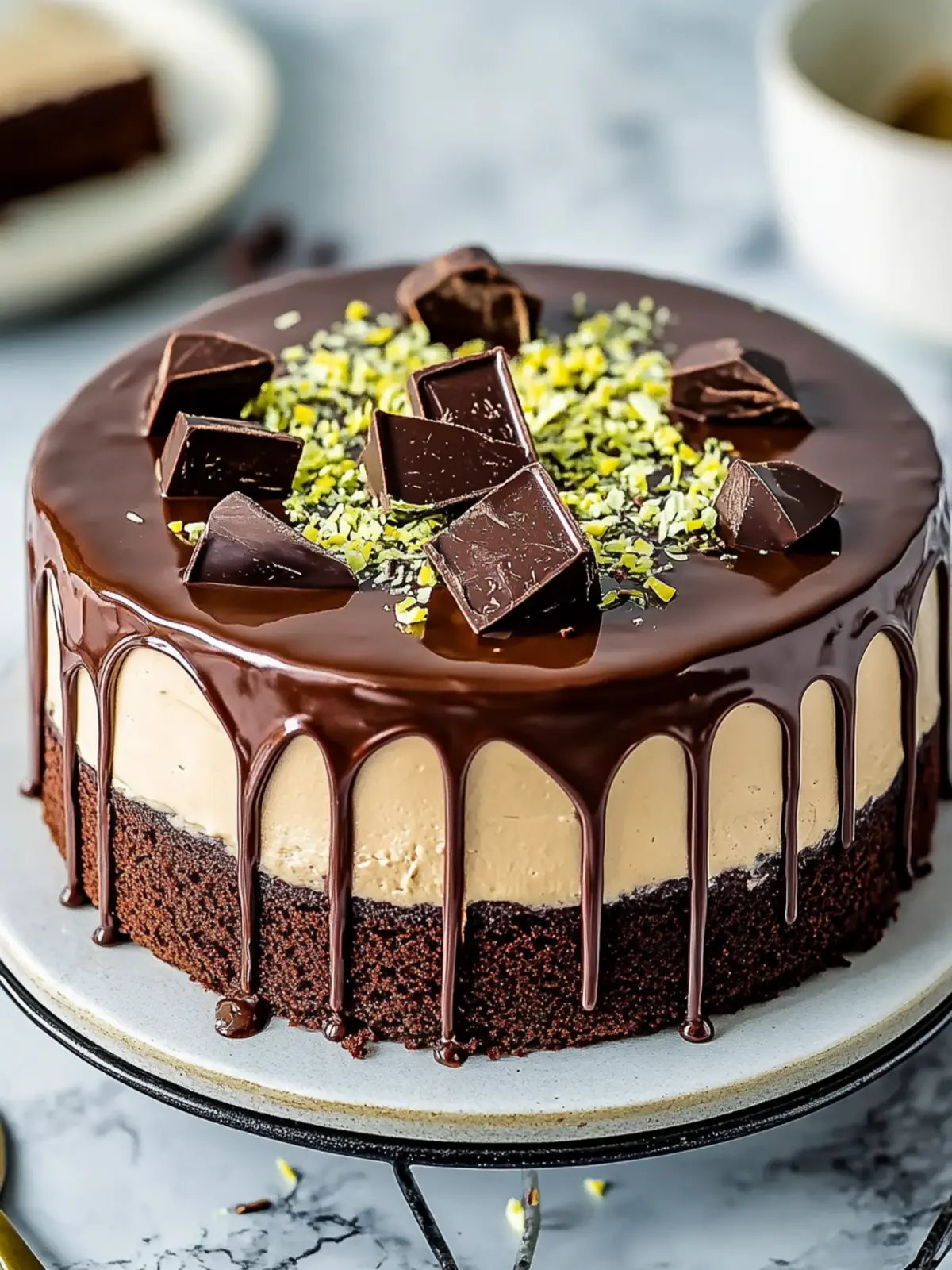 Dubai Chocolate Cake