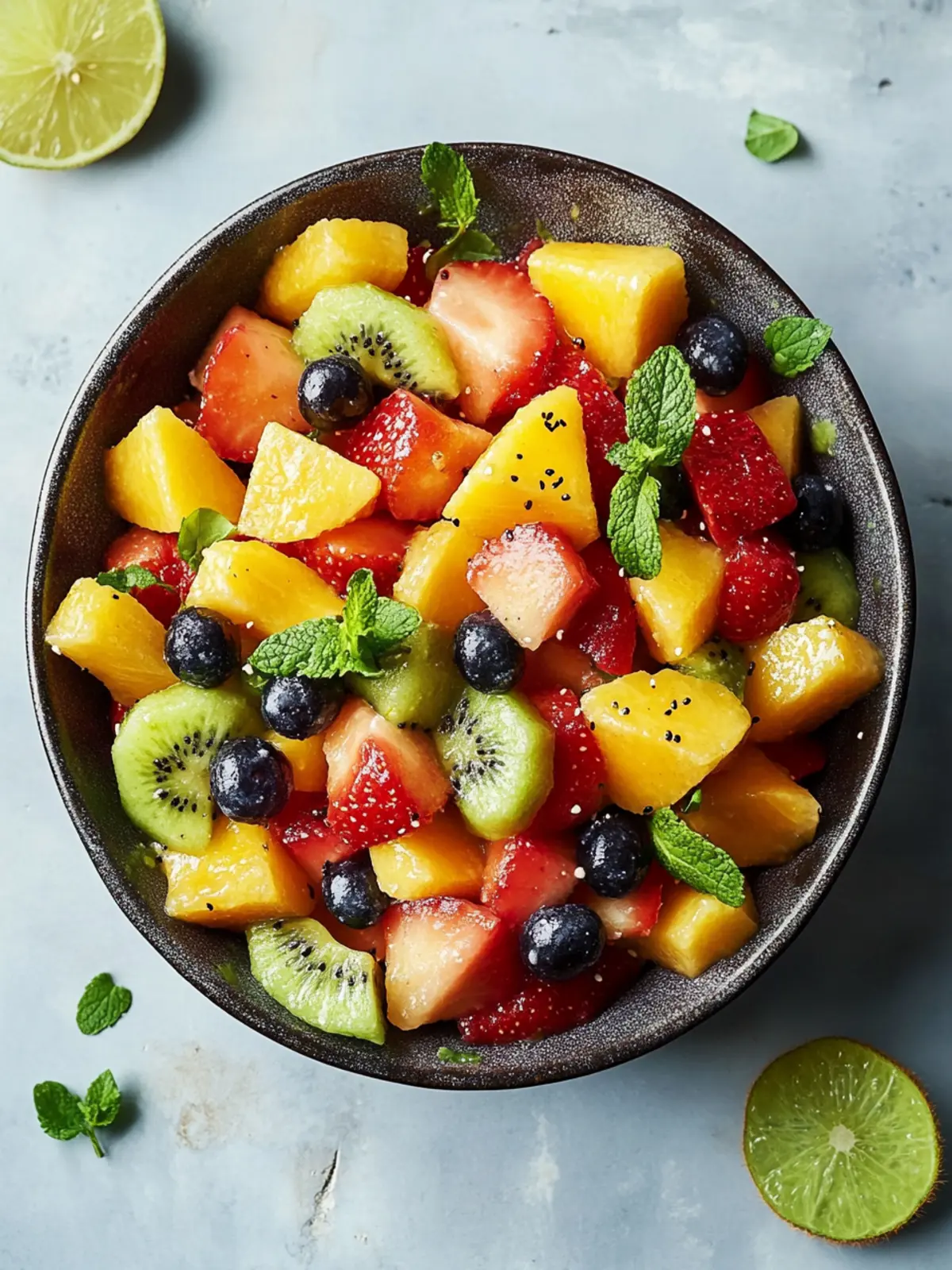 Mexican Fruit Salad with Tajín Twist