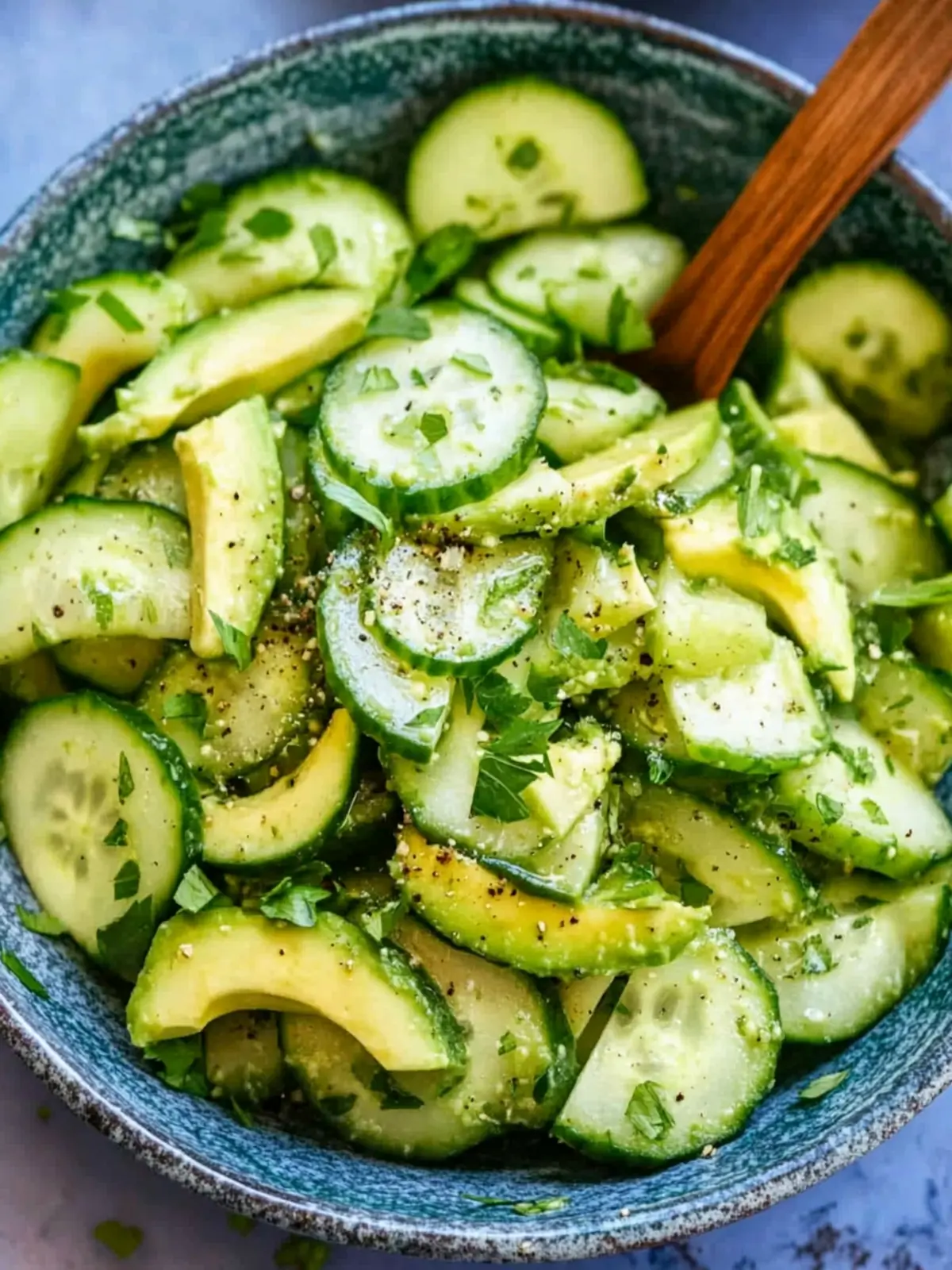 Avocado Cucumber Salad Recipe