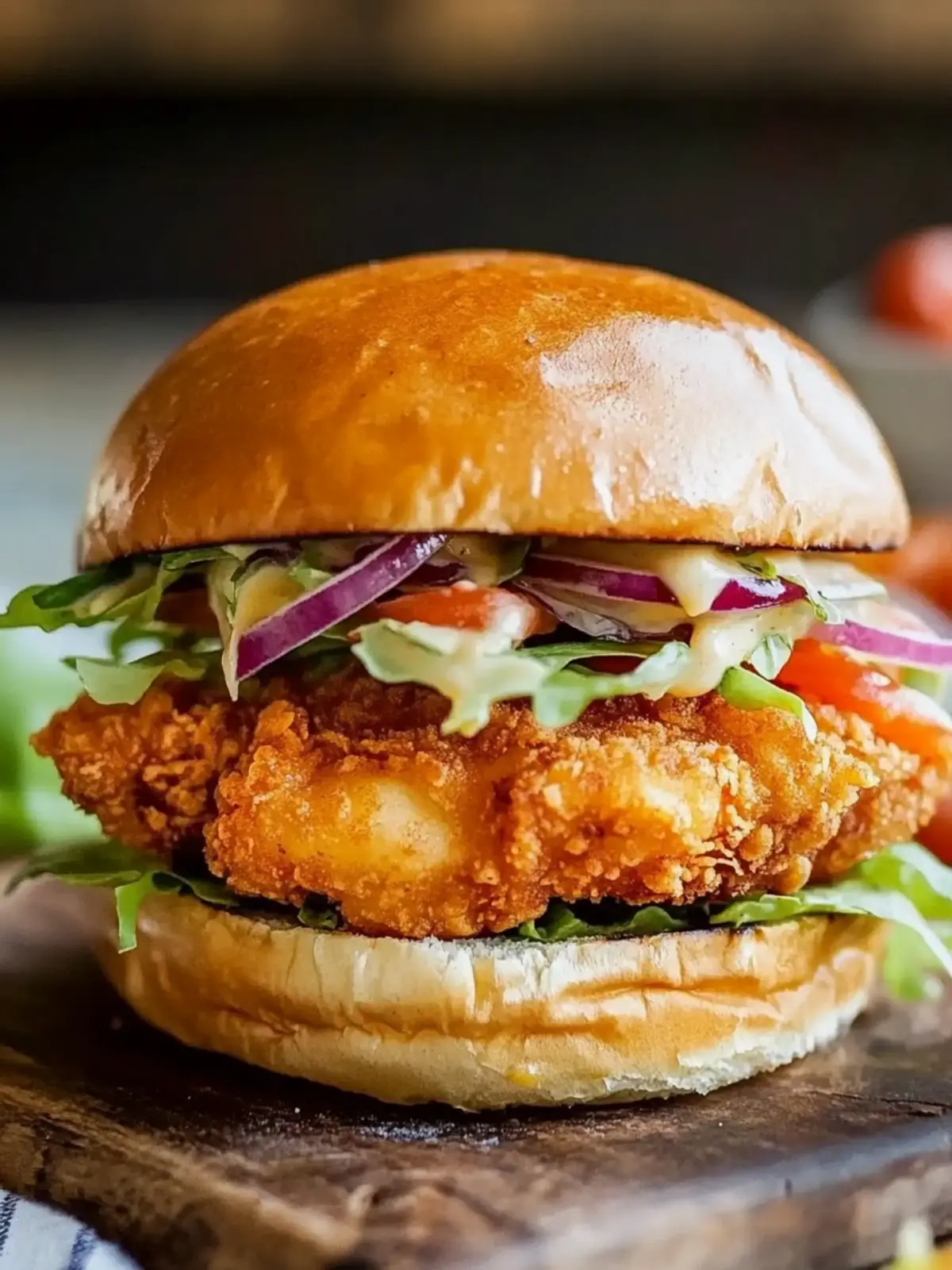 Air-Fried Chicken Sandwich