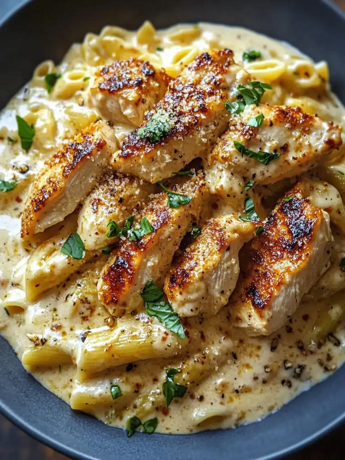 Creamy Chicken Garlic Parmesan Pasta Delight for Cozy Nights 3 Creamy Chicken Garlic Parmesan Pasta Delight