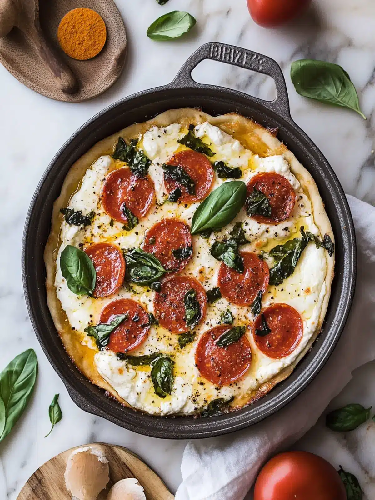 Burrata Pizza Dip