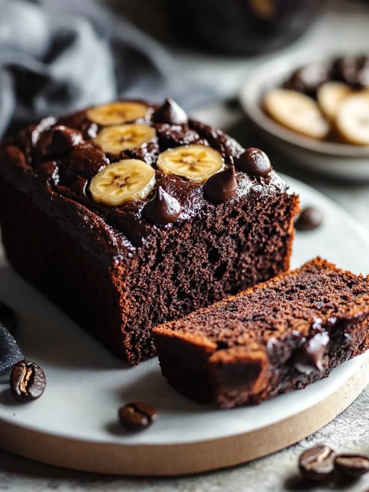 Chocolate Espresso Banana Bread
