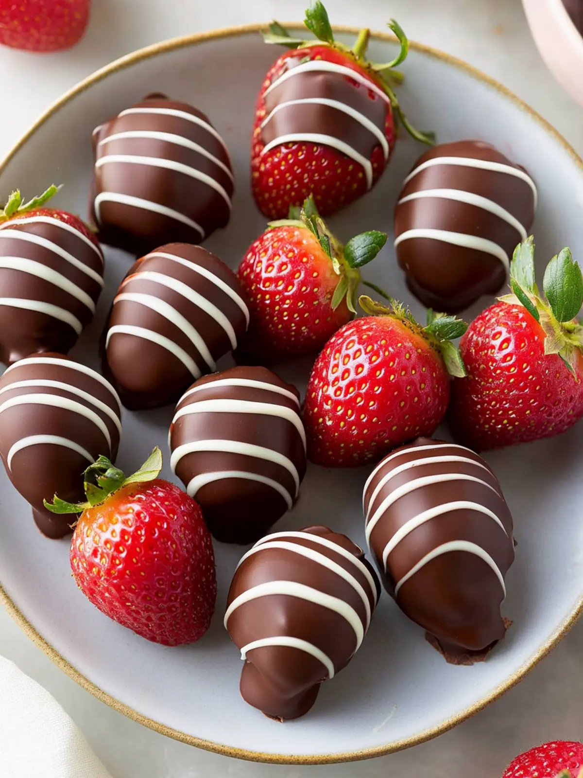 Delicious Chocolate Covered Strawberries for Mother's Day 2 Chocolate Covered Strawberries- Strawberry desserts for mother's day