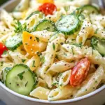 Healthy Cucumber Pasta Salad Recipe
