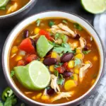 Slow Cooker Chicken Tortilla Soup
