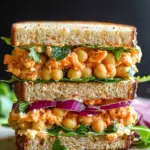 Buffalo Chickpea Sandwich