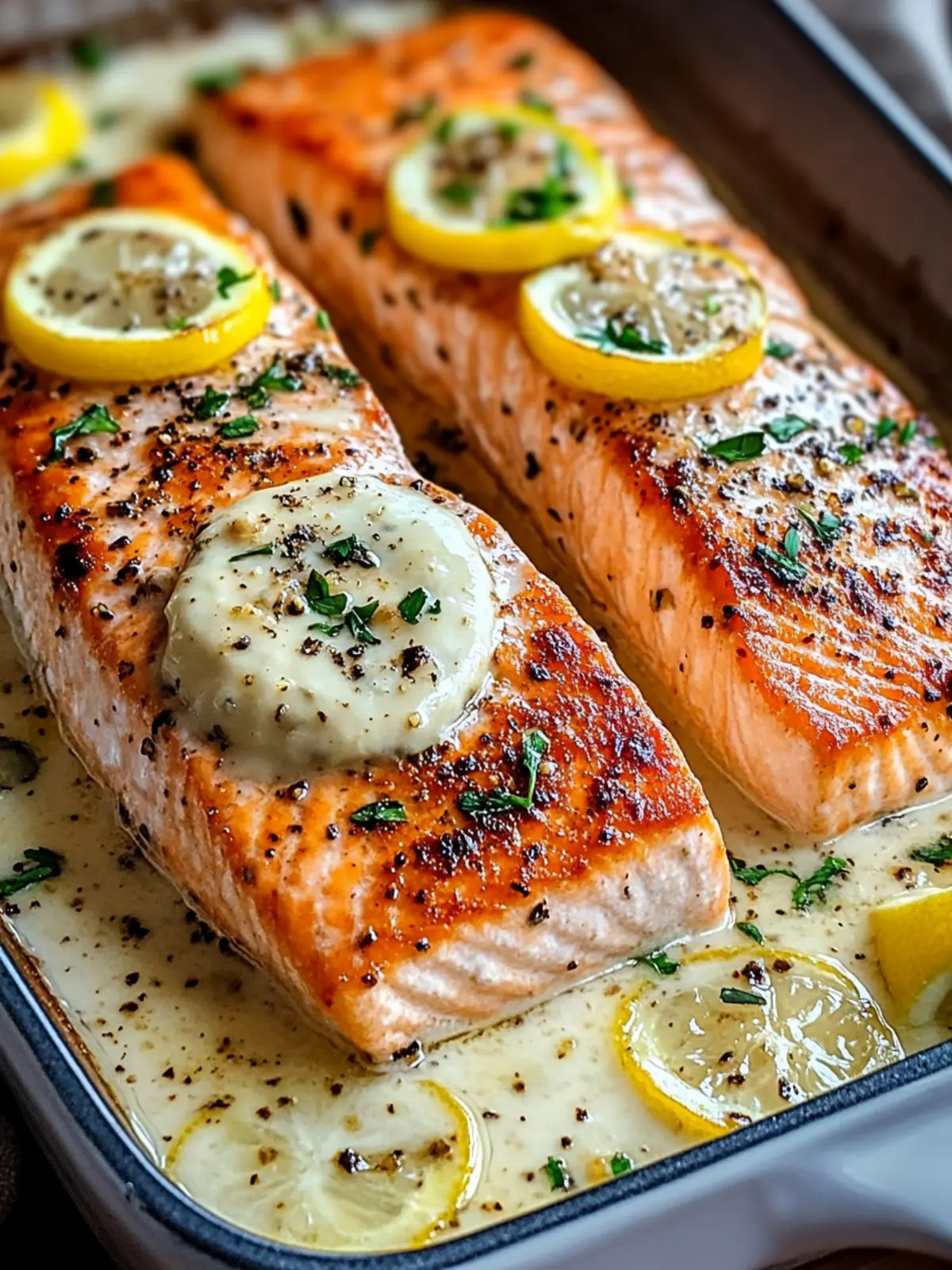 Baked Boursin Salmon in Under 30 Minutes