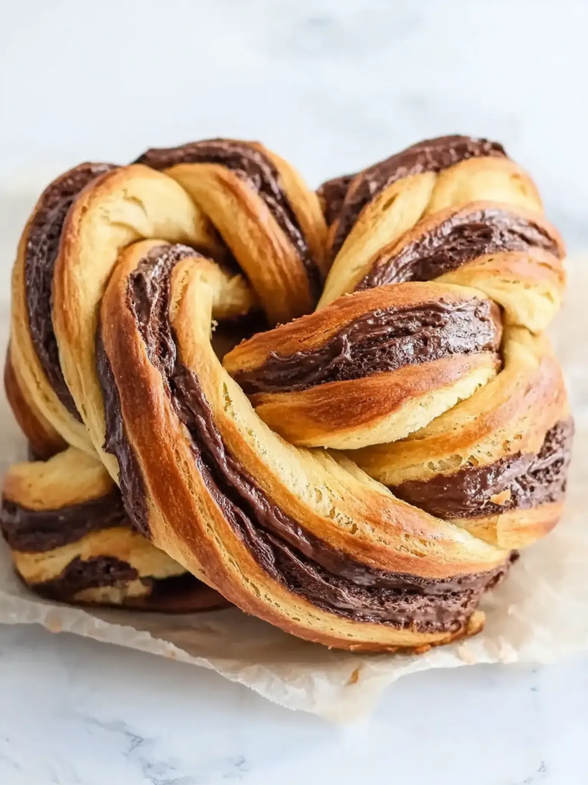 Braided Nutella Bread