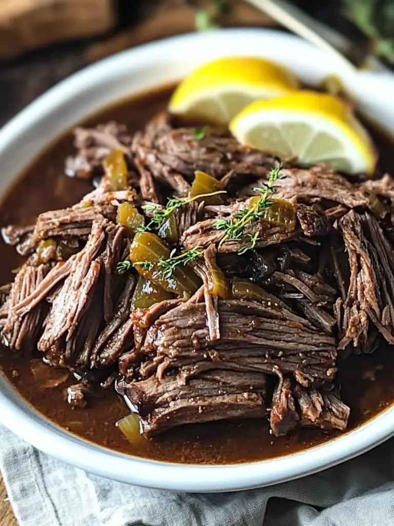 Savory Crockpot Italian Beef Recipe You’ll Love