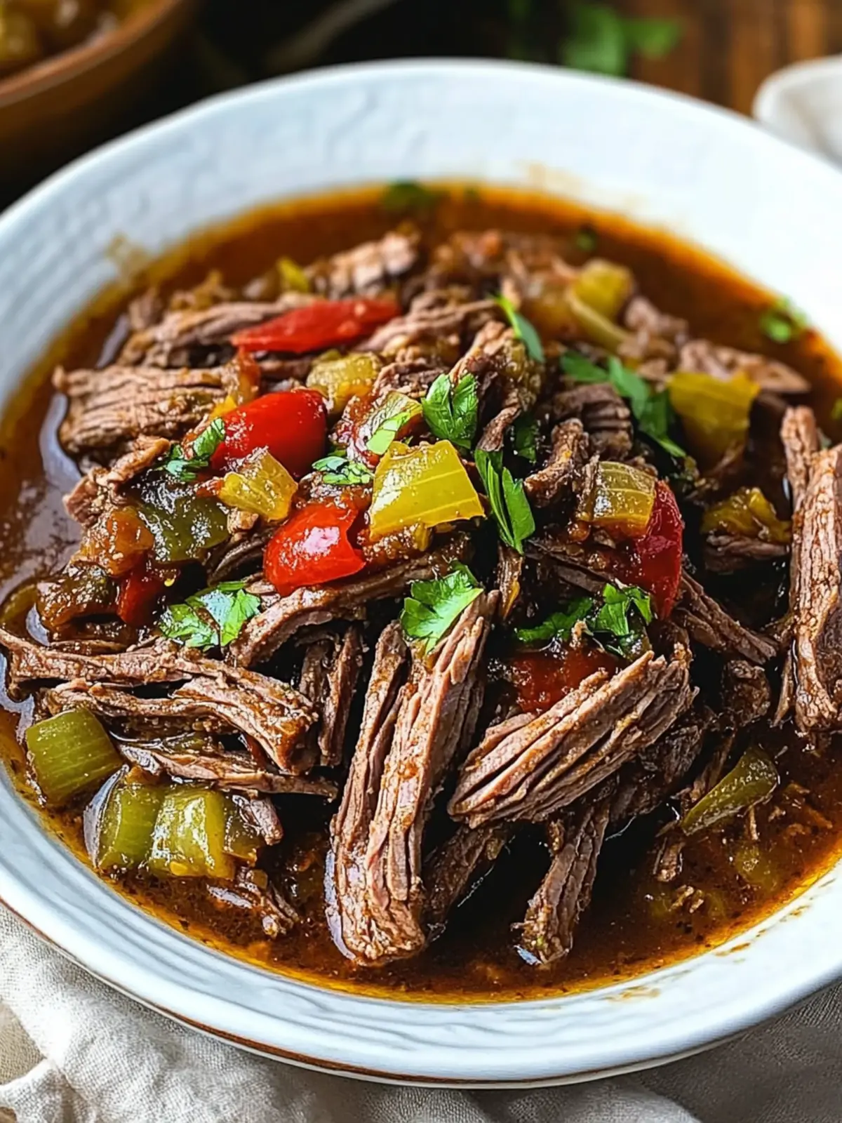 Savory Crockpot Italian Beef Recipe You'll Love for Family Dinners 2 Savory Crockpot Italian Beef Recipe You’ll Love