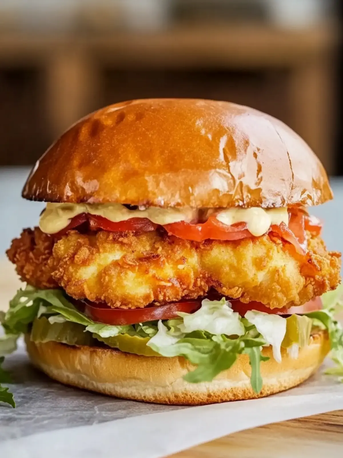 Air-Fried Chicken Sandwich