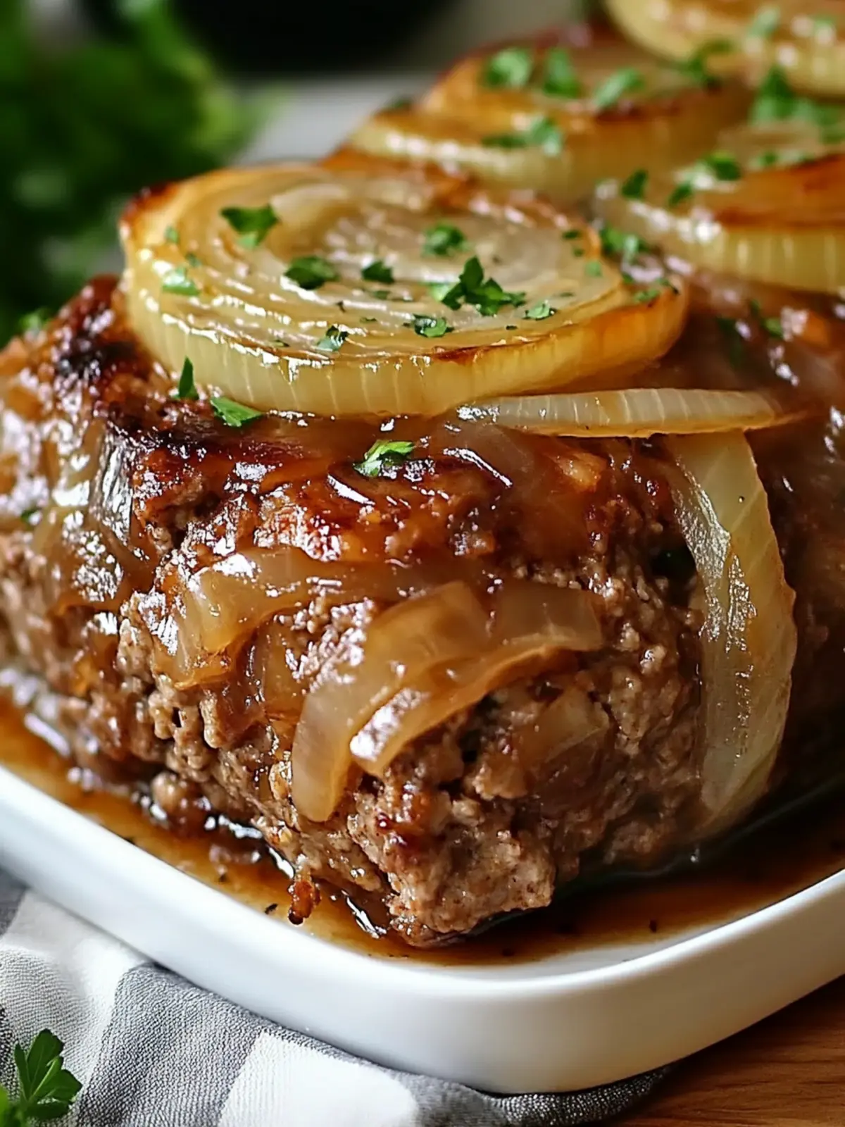 Melt-in-Your-Mouth French Onion Meatloaf Recipe to Wow! 3 French Onion Meatloaf Recipe