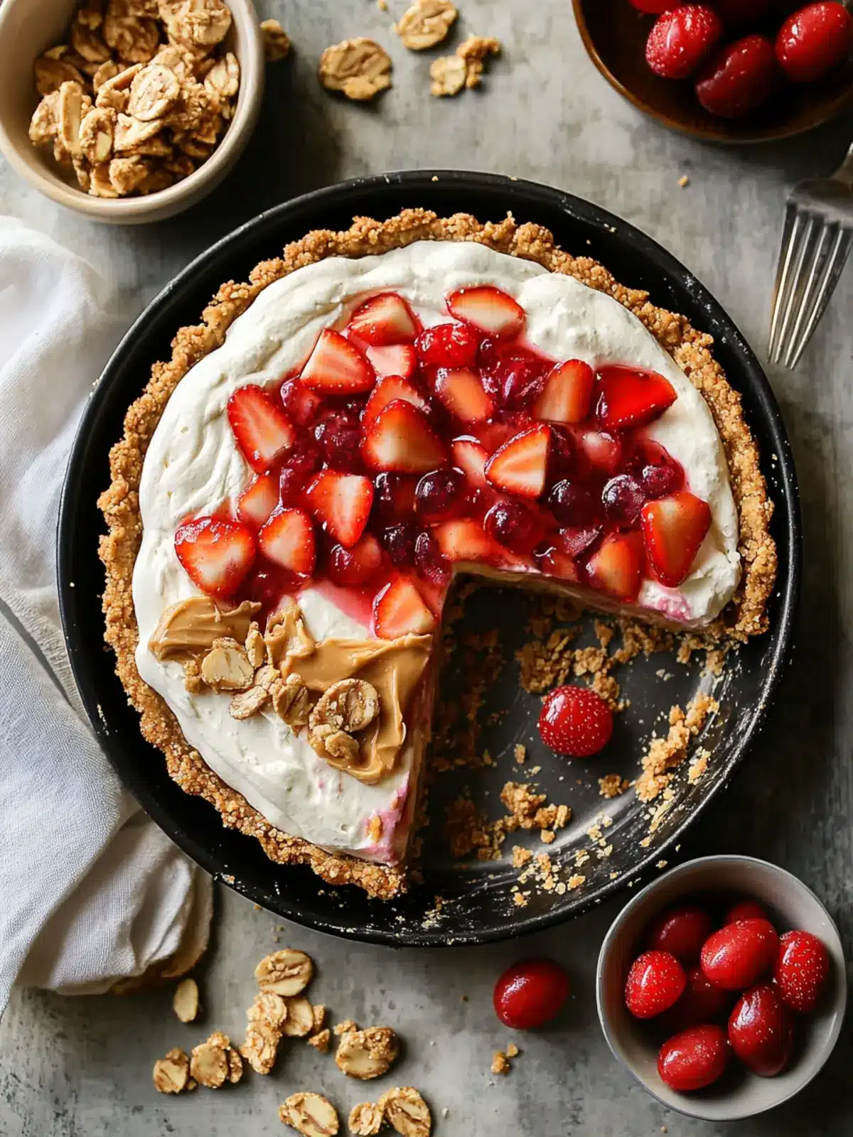 Peanut Butter and Jelly Pie