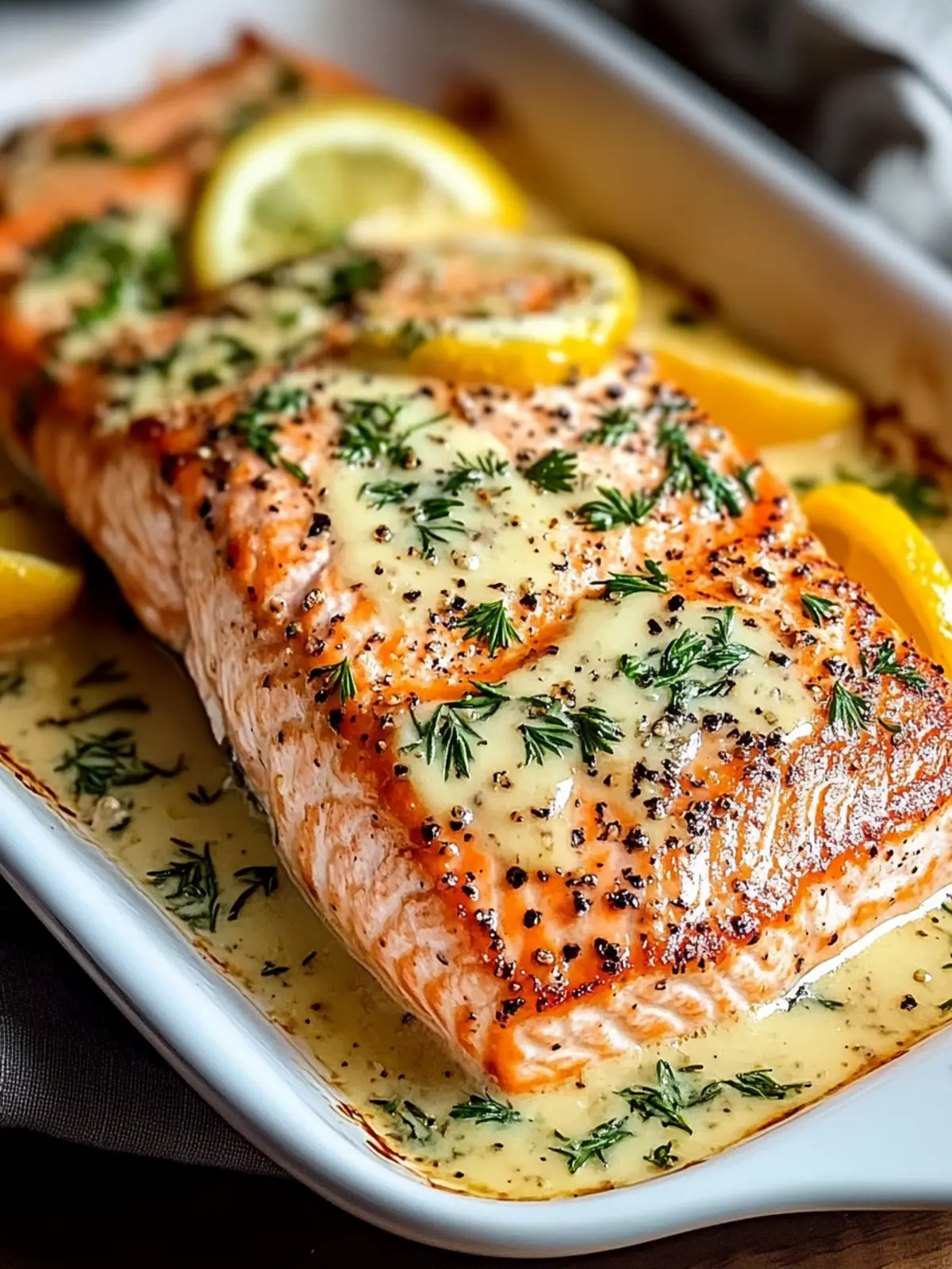 Baked Boursin Salmon in Under 30 Minutes
