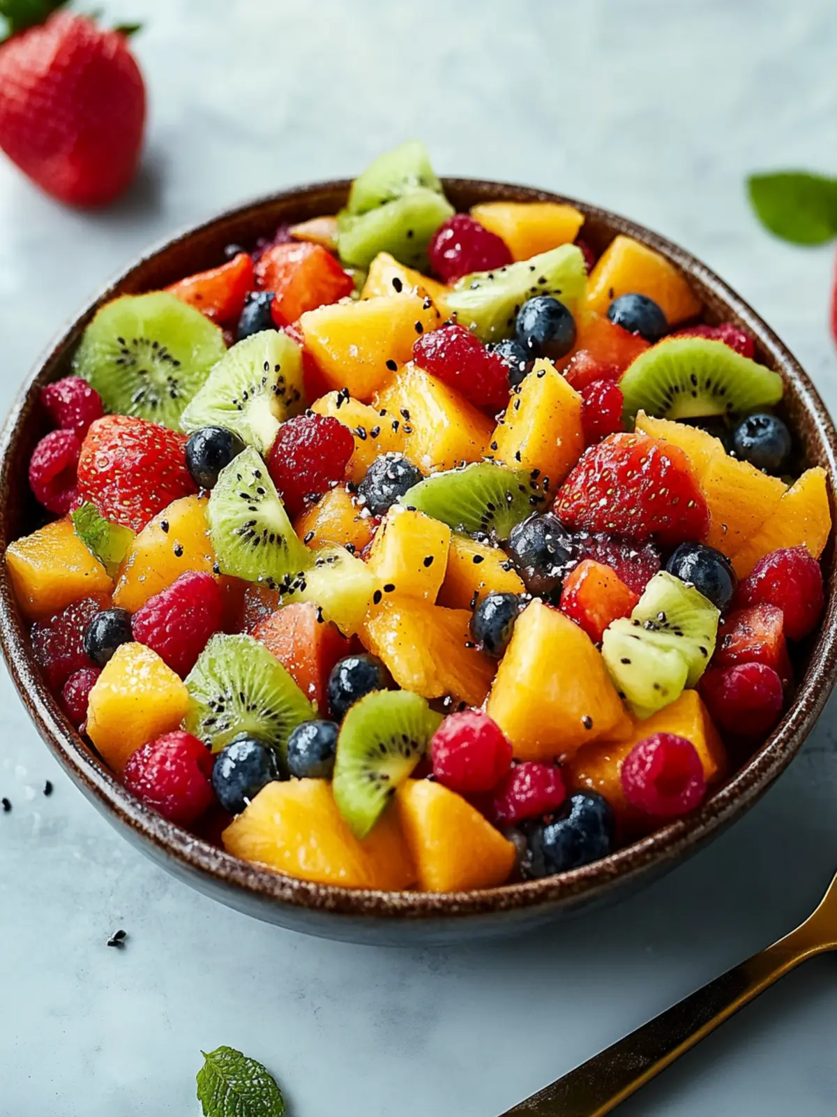 Mexican Fruit Salad with Tajín Twist