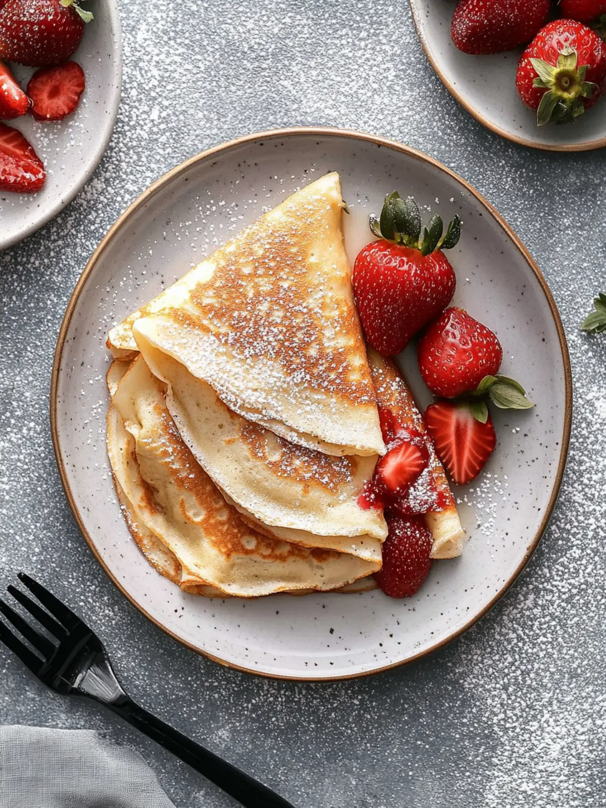 Strawberry Crepes