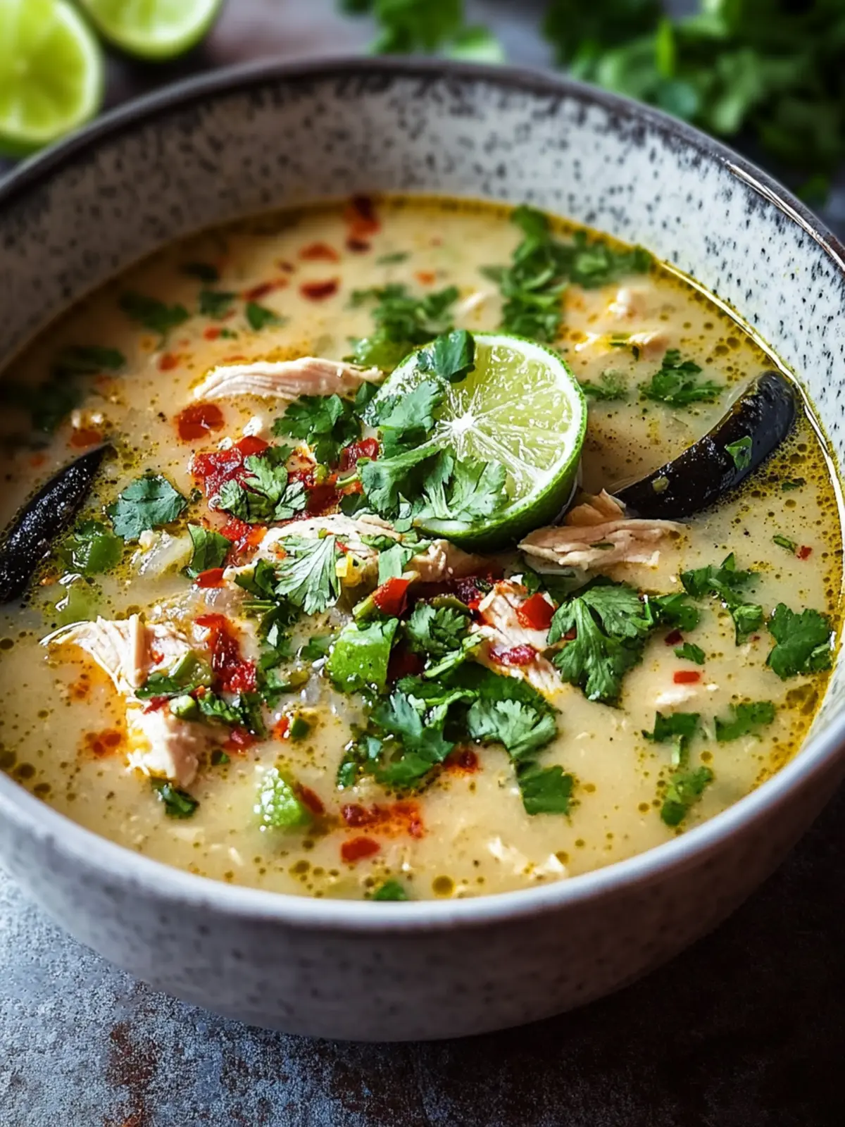 Cozy Chicken Poblano Soup: A Warm Hug in Every Bowl 4 Cozy Chicken Poblano Soup